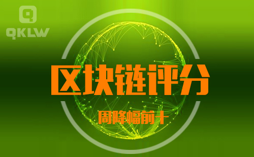 09-3发布：区块链网评分降幅周榜