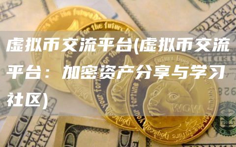 虚拟币交流平台 - 虚拟币交流平台:加密资产分享与学习社区