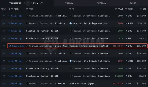 Solana 财务策略适得其反:Forward Industries 在市场低迷中面临 11.3 亿美元未实现损失