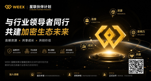 WEEX启动「星联伙伴」计划,携手全球华语Web3生态共建者