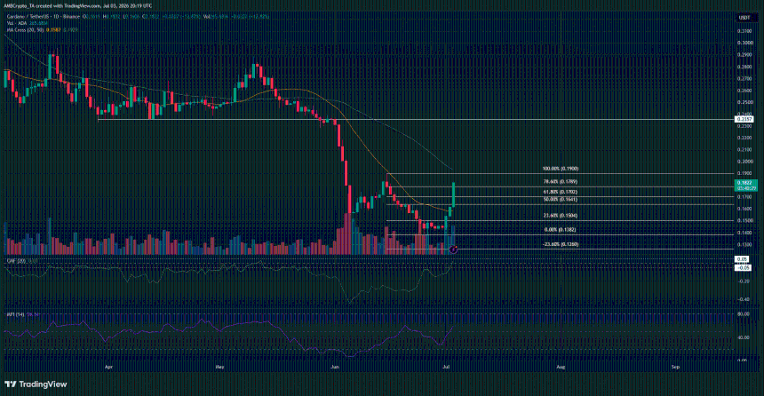 Cardano 1-day Chart